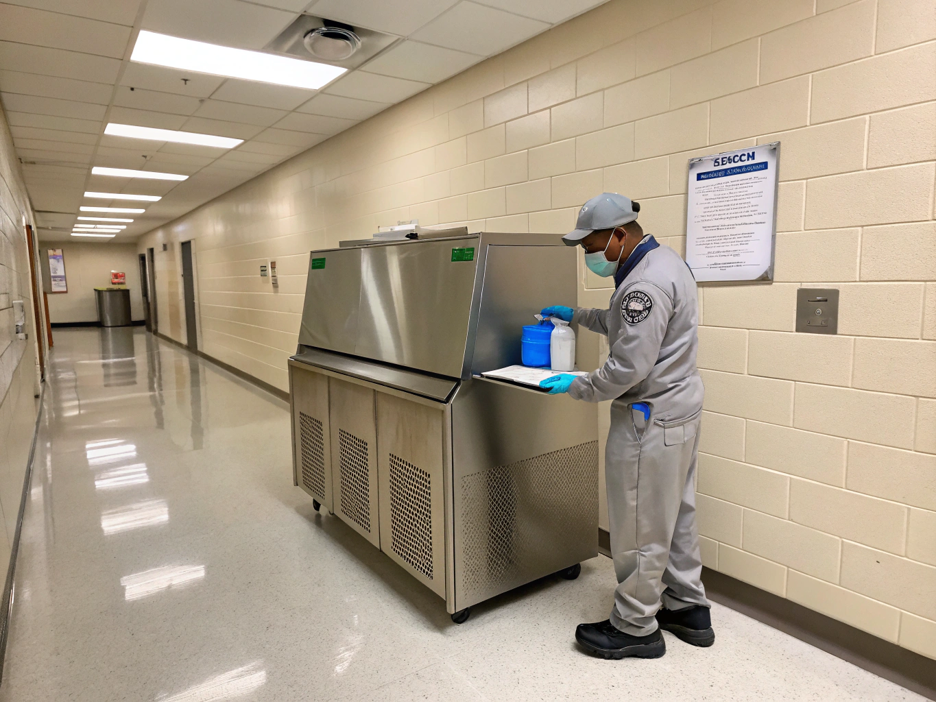 Commercial ice maker maintenance and technical diagnostic in Duluth GA